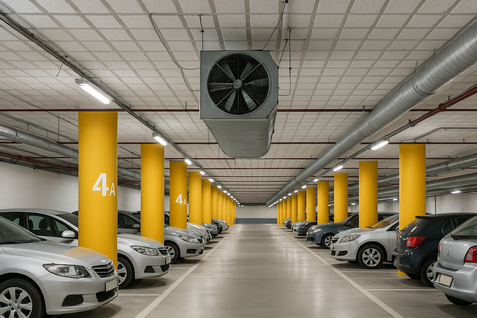 Desenfumagem estacionamento